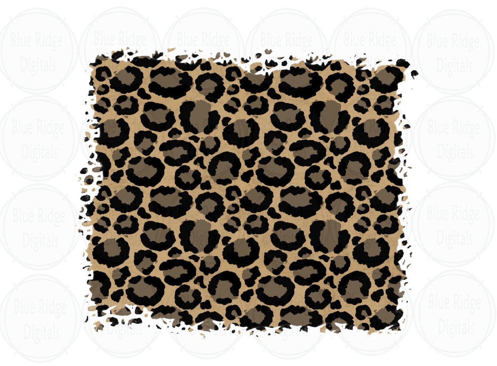 Download Distressed Leopard Print Png Sublimation Background | Etsy