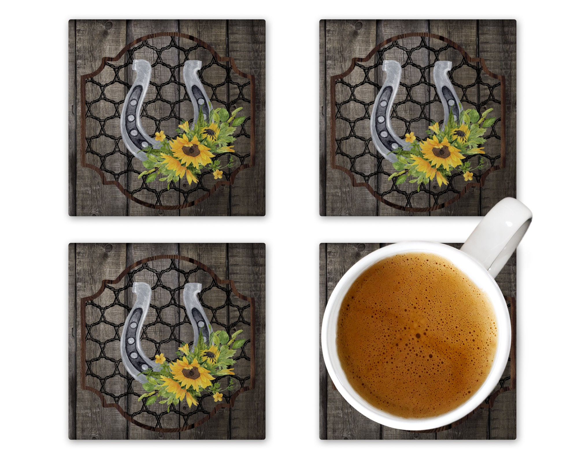 Sublimation Door Wreath Wood Look Design PNG Digital Download Square Design Hello Fall Wall Hanger