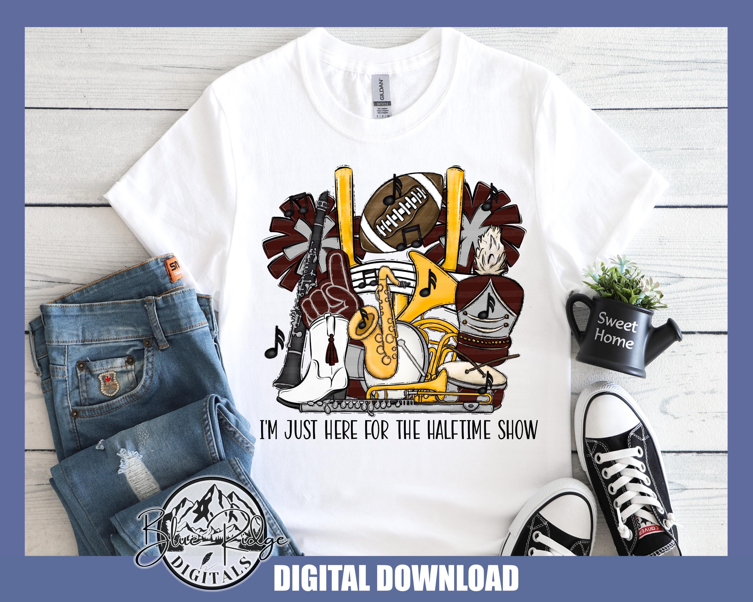 Marching Band Png, Band Mom Sublimation Design Team Spirit Halftime Show Png Digital Product Download