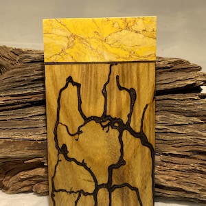 TruStone and Wood Knife Combination Scales