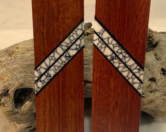 TruStone and Wood Combination Knife Scales (Pair)
