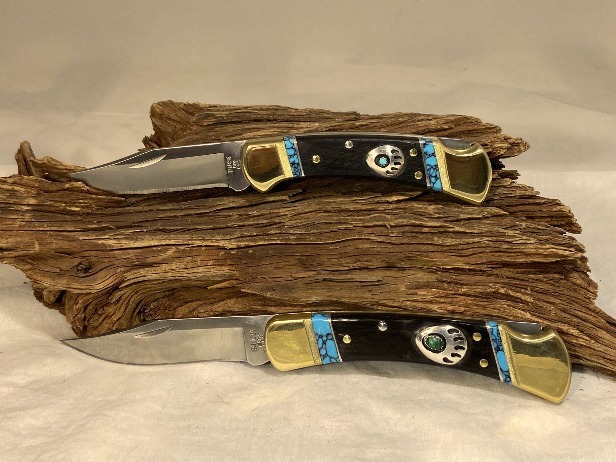 Turquoise Buck Knife - Etsy Turquoise Buck Knife - Etsy