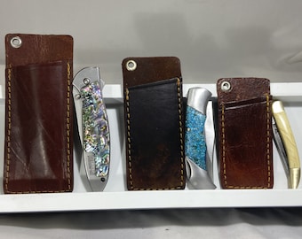 Pocket Knife Sleeve With Optional Personalization