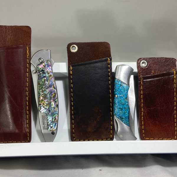 Pocket Knife Sleeve With Optional Personalization