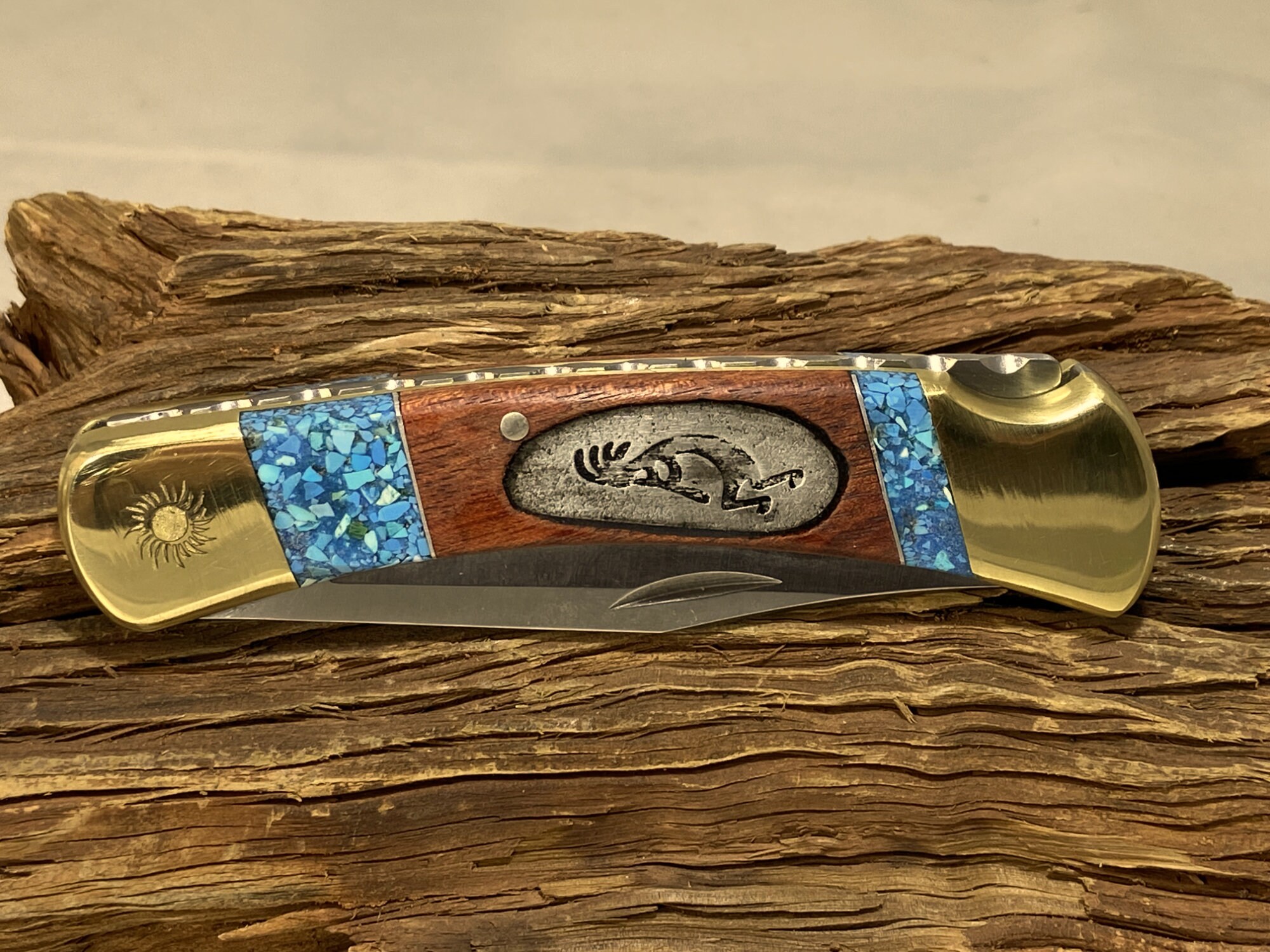 Turquoise Buck Knife - Etsy Turquoise Buck Knife - Etsy