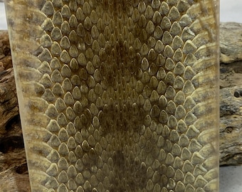 Rattlesnake Knife Scales 1/4" (P211) Enough for 1 or 2 Knives