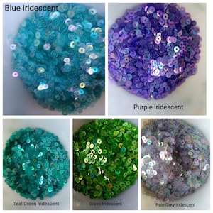 4mm Shiny Flat Sequins: Lead & PVC Free - DIY Supplies