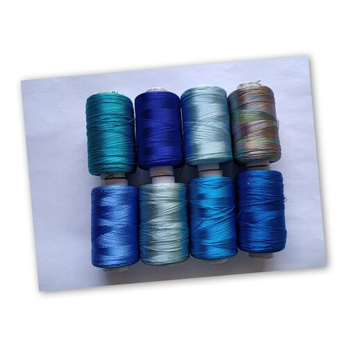 Silk Thread Assorted 52 Colors Art Silk Thread Art Embroidery Etsy