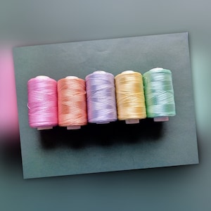 Silk Thread Assorted 8 Colors Art Silk Thread, Art Embroidery Silk