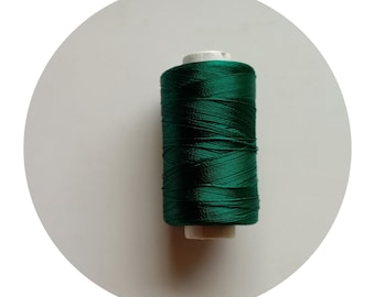 dark Green RAYON   Thread... 100mtrs 