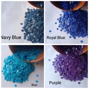 4mm Matte Checks Sequins: Lead-Free PVC-Free Plastic
