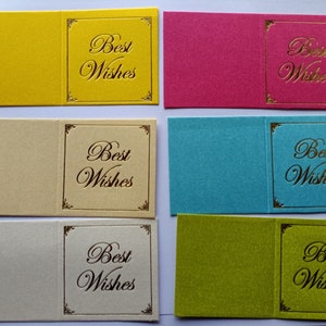 Best Wishes Minikaarten in minimaal 8 kleuren