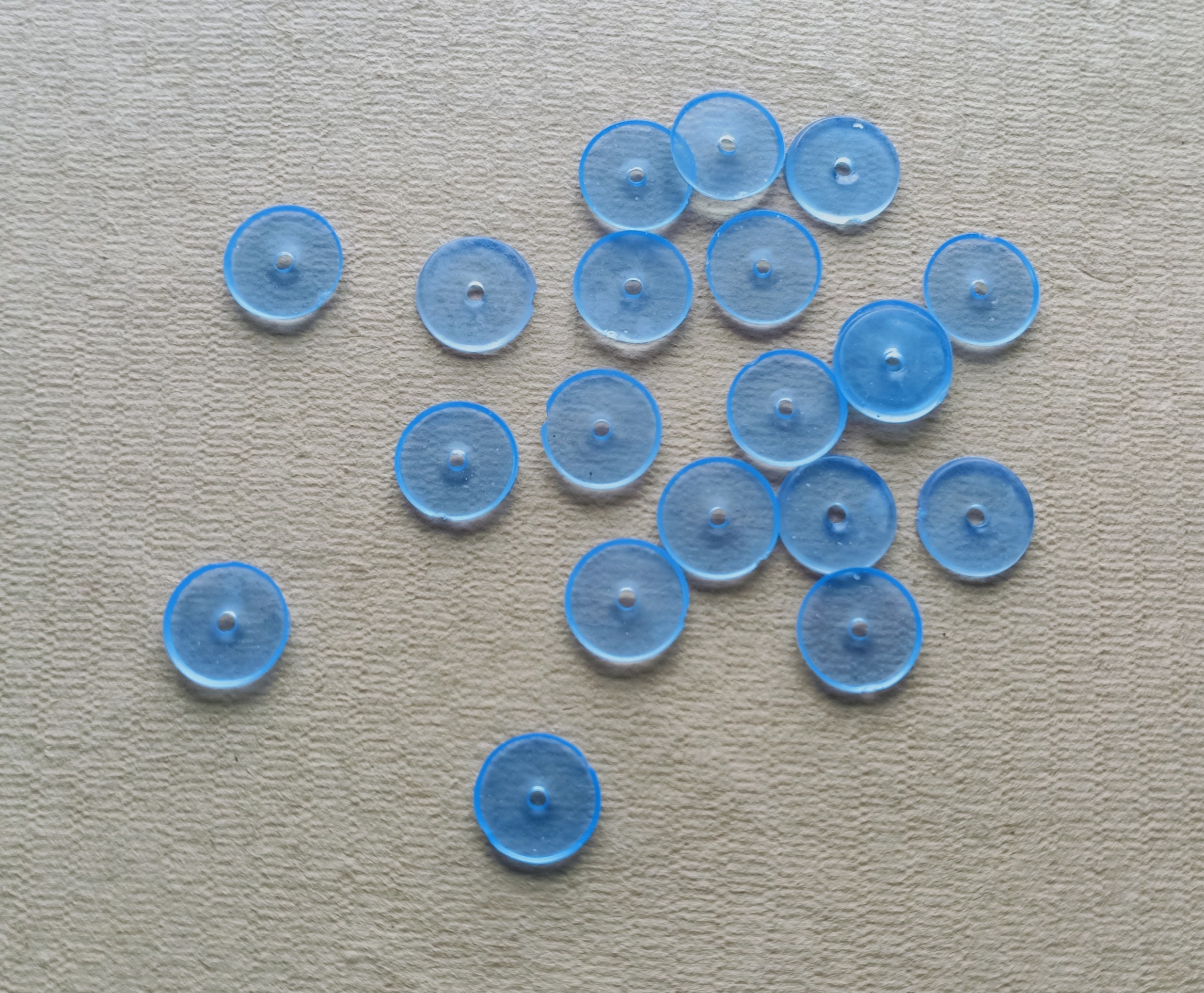20x Secure Earring Backs for Heavy Earrings Stoppers Plastic Discs Silver  Plated