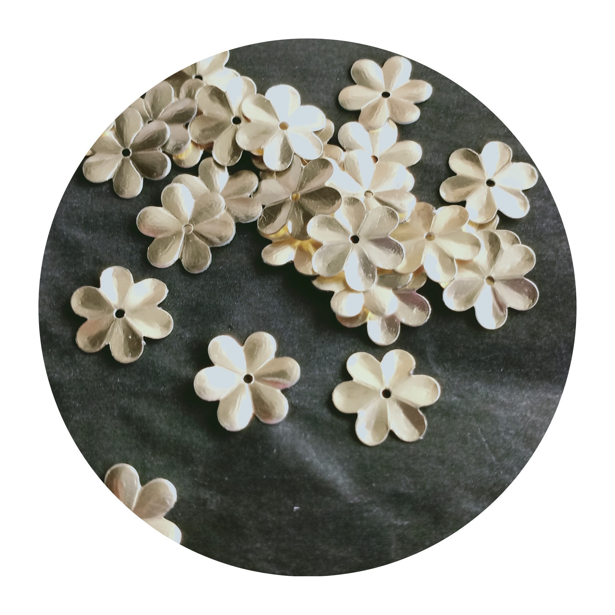sequin floral