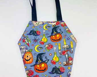 Borsa della bara- Borsa dell'orrore- Borsa a forma di bara di Halloween- Borsa delle streghe