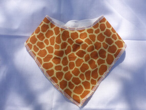 giraffe dribble bibs