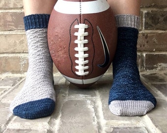 Sock Knitting Pattern | 40-Yard Dash (Digital Download - PATTERN ONLY)