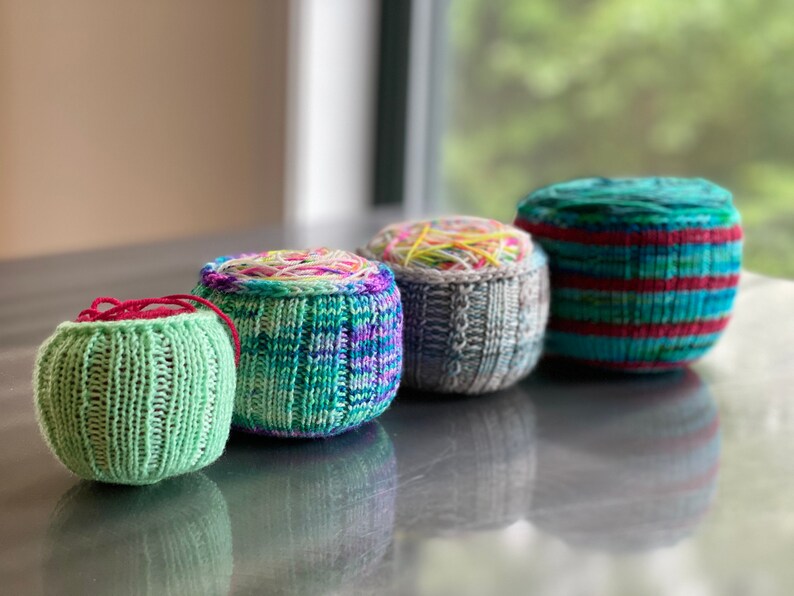 Cozy Knitting Pattern Mini Yarn Cozy digital File PATTERN Etsy