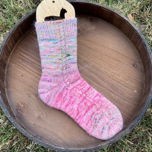 Sock Knitting Pattern | Scraptastic Luxe Socks (Digital Download - PATTERN ONLY)