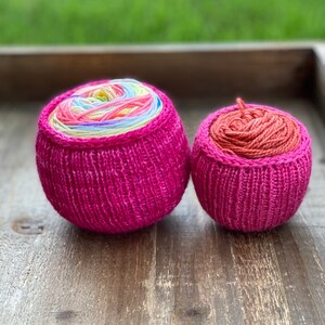 Cozy Knitting Pattern | Mini Yarn Cozy (Digital File - PATTERN ONLY)