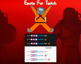 Animated "Fired" Emote For Twitch