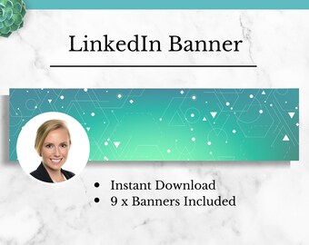 LINKEDIN Banner for Your Linkedin Profile Image Linkedin - Etsy