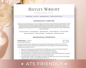 Clean Resume Template, Google Docs Resume Template ATS, ATS Friendly Resume Template for Google Docs, ATS Resume Template Google Docs