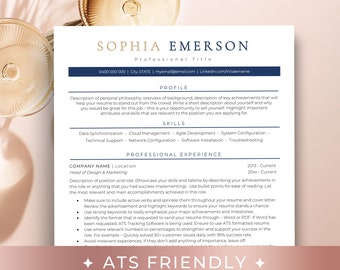Google Docs Resume Template ATS Friendly, Resume Template Google Docs ATS, ATS Resume Google Docs, Simple Resume Template Google Docs