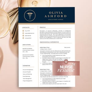 Plantilla de currículum para enfermeras recién graduadas, Currículum de enfermería, Enfermera recién graduada, Currículum de enfermera registrada (RN) de 1 a 3 páginas, Plantilla de currículum médico para Word, Graduación en enfermería