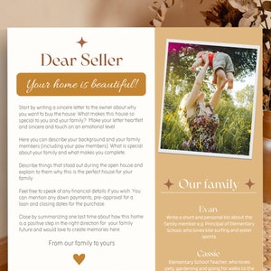 Plantilla de carta de oferta de vivienda, carta de amor para compradores de vivienda editable en Canva, oferta de vivienda, plantilla de carta para compradores de vivienda, estimado vendedor, carta de amor para compradores