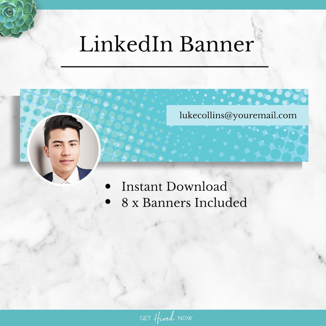 LINKEDIN Header for Your Linkedin Profile Image, Linkedin Banner ...