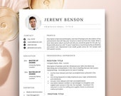 CEO Resume Template, C Level Resume Template, Construction Resume, Resume with Photo, Executive Resume Template, Modern Resume Format