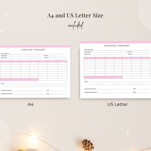 Employee Time Sheet, Timesheet Tracker, Employee Schedule Time Card ...