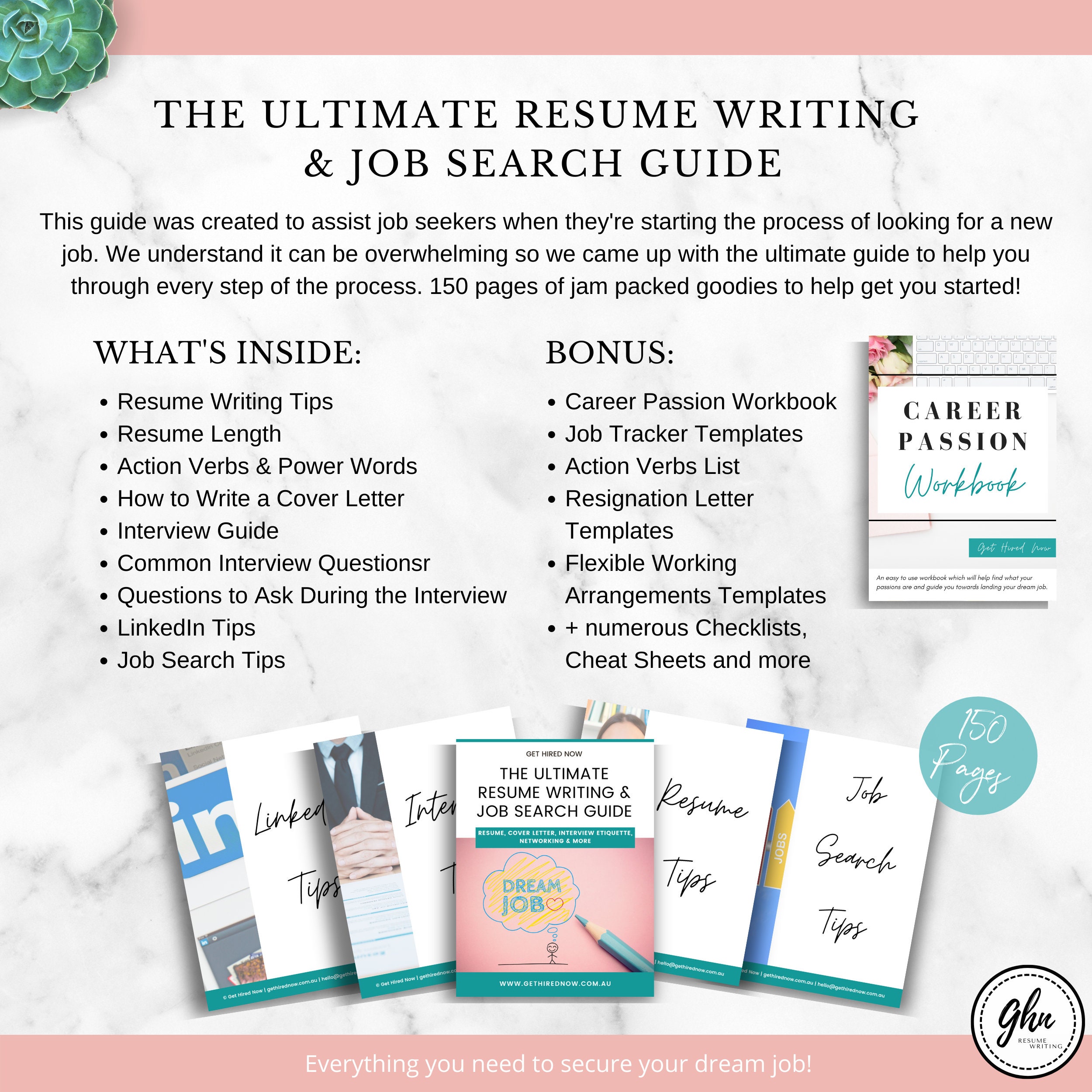 Professional Resume Template Bundle, Resume Template, Resume Template ...