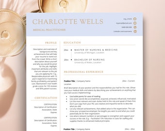 Student Nurse Resume Google Docs, Registered Nurse Resume Template, Google Docs Nurse Practitioner Resume Template, Therapist CV Template