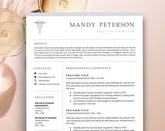 New Grad Nurse Resume, Nurse Resume Template, New Nurse Resume Template, Graduate Nurse Resume, RN Case Manager Resume, Nursing Student CV