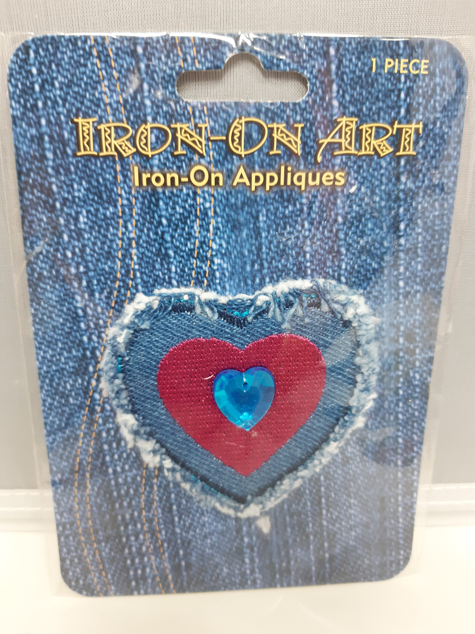 Denim, Irononart Appliques, Seven Different Designs Available