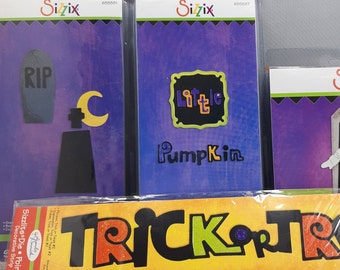 Sizzix Halloween Dies  ****showing 3 different Dies 53, 54 & 56