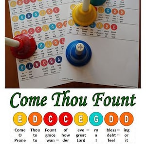 Come Thou Fount Handbell Chart