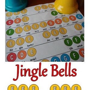Gráfico de sinos de Jingle Bells