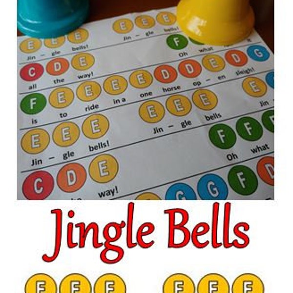 Tabla de campanillas de Jingle Bells