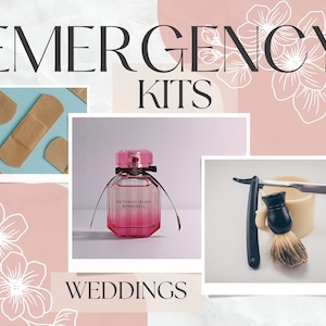 Wedding Emergency Kit Checklist Printable Instant Download Wedding Planner Checklist To Do Day Of Coordinator His Hers Boho Minimalist