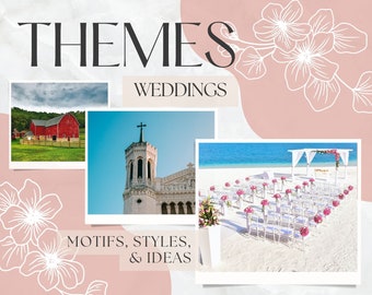 Wedding Theme Ideas Checklist Printable Instant Download Wedding Planner List Printable Wedding Themes Wedding Style Ideas Snapshot