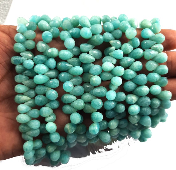 Faceted amazonite shop