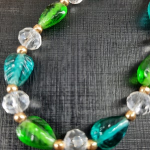 8"Strand Sea Blue Quartz Green Quartz Smooth Carving Pear Shape Gemstone Beads Crystal Quartz Faceted Rondelle Loose Handmade Beads ZJC-003