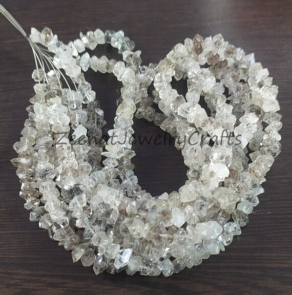 Herkimer Diamond Quartz Top Drill Rough Nugget / Clear Quartz Crystals / Healing Crystals / Natural Crystal / AAA Quality / Jewelry Making