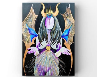 Dark Lady - A4 Print