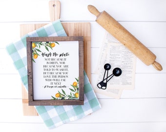 Was de plaat Moeder Teresa Quote Print - St Teresa van Calcutta offerte afdrukbaar - Katholieke Home Decor Keuken Instant Download