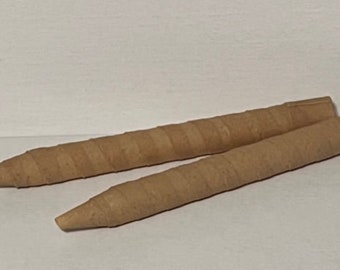 4 Pack XLarge - 100% Beewax Ear Candles - Handmade
