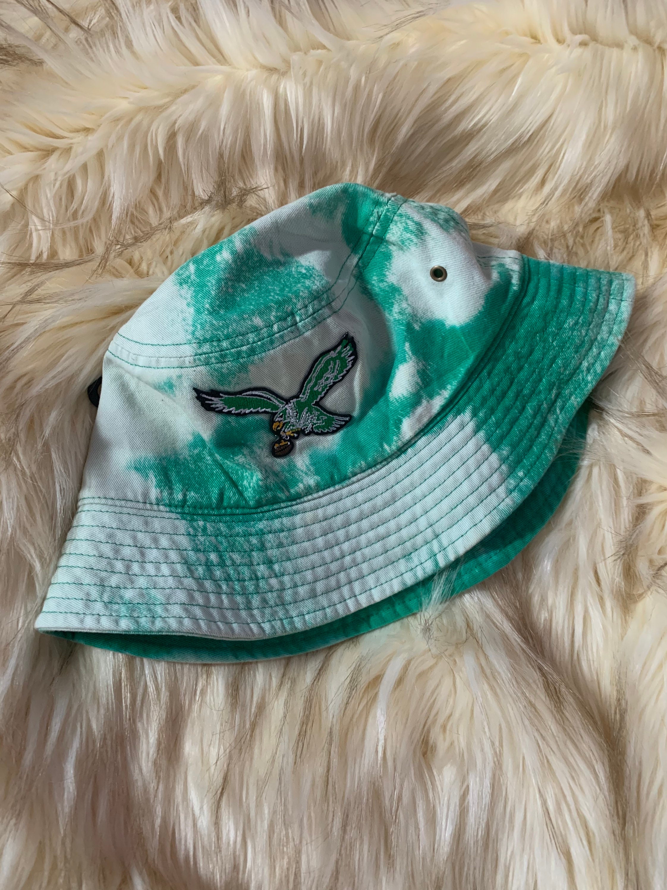 Eagles Tie Dye Bucket Hat Etsy